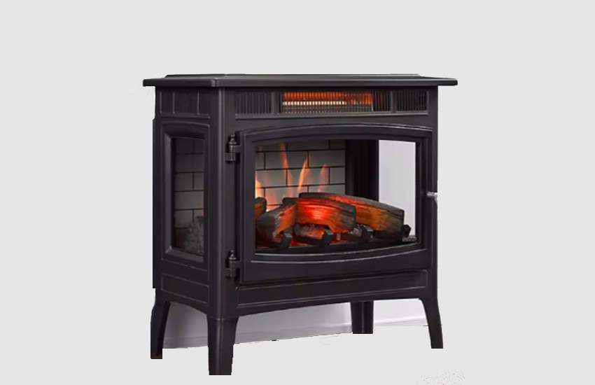 Duraflame Electric Infrared Fireplace with 3D Flame Effect