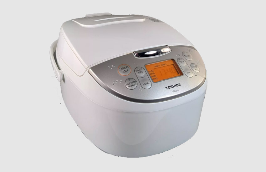 Toshiba 6 Cup Rice Cooker with Fuzzy Logic Technology