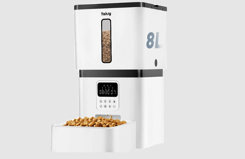 Yakry Automatic Pet Feeder 8L 33 Cups