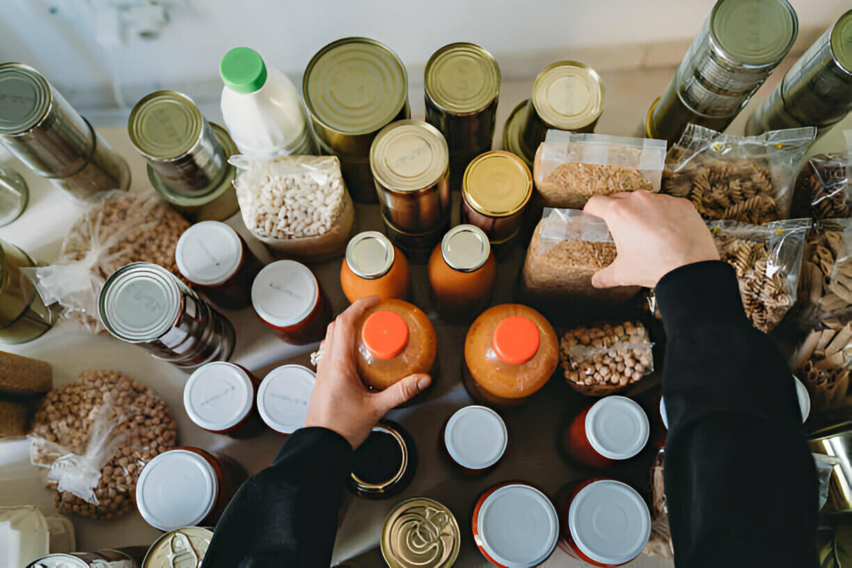 Pantry With Essential Items