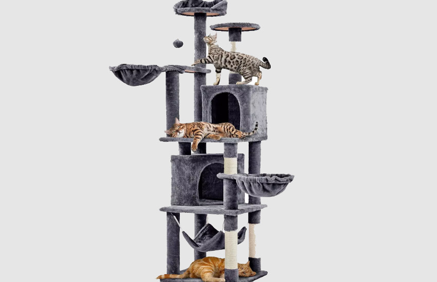 Yaheetech Multi-Level Cat Tree Furniture